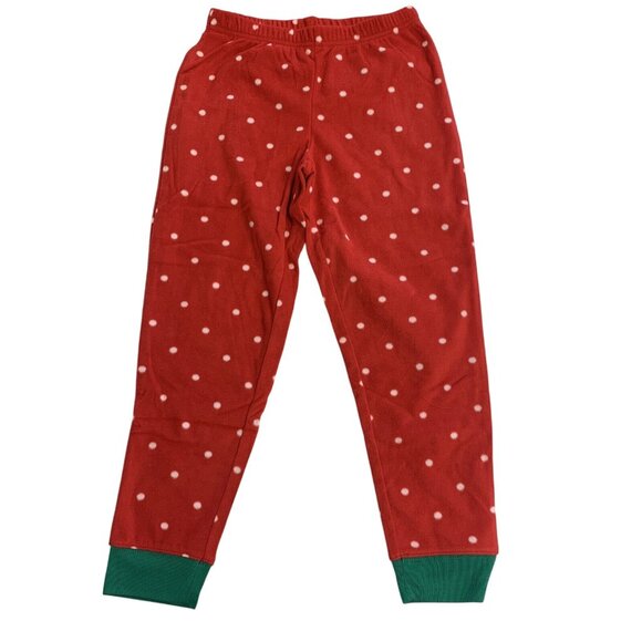 Jammies For Your Families 2-Piece Pajama Set XS (6/6X)  Girls Red Polka Dot Poly - Picture 9 of 10